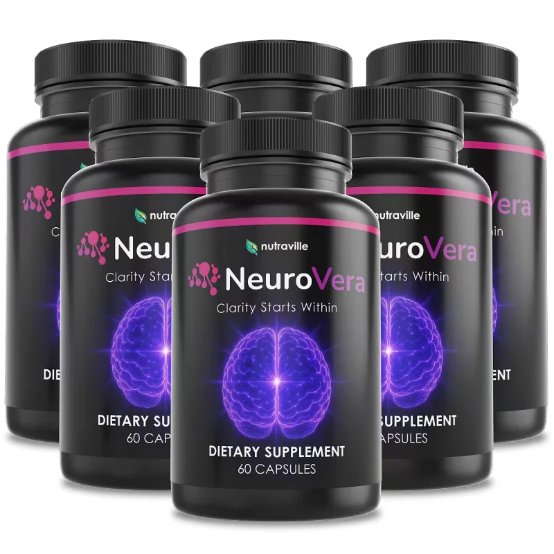 NeuroVera Joint & Mobility Relief Supplement — 6 Bottle / 180 Day Pack